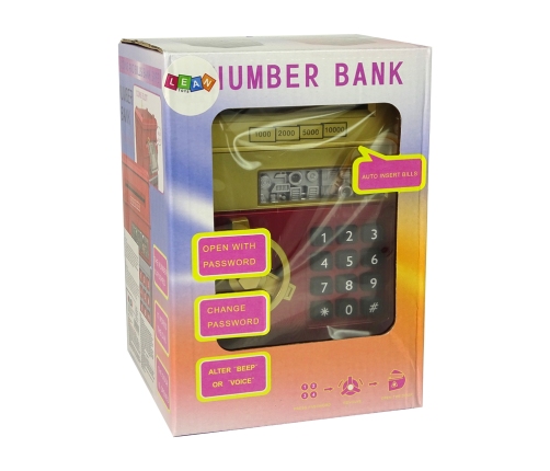 Electronic Money Box Saving Gold Code