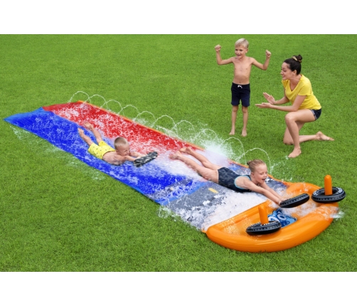 Double Water Slide 4.88 m Bestway 52391