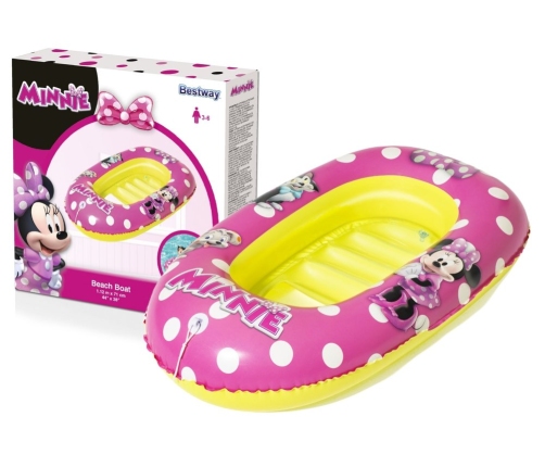 Minnie Mouse Inflatable Boat 112cm x 71cm Bestway 91083