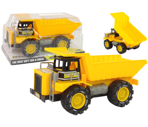 Tipper Lift Trailer Yellow