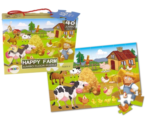 Puzzles For Kids Farm Animal Puzzle 48 Elem