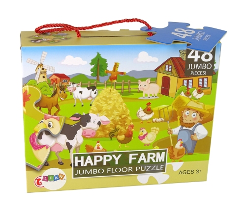 Puzzles For Kids Farm Animal Puzzle 48 Elem