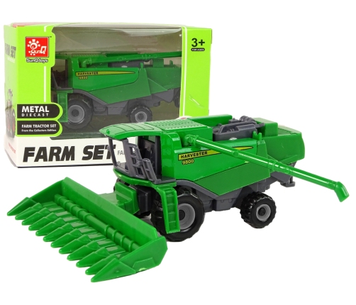 Small Green Harvester Agricultural Vehicle