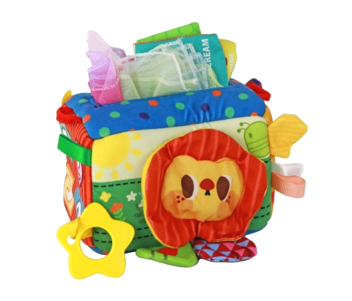 Educational Sensory Toy Tissue Box Lion