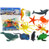 Set of Underwater Sea Animals Figures 12 Pieces