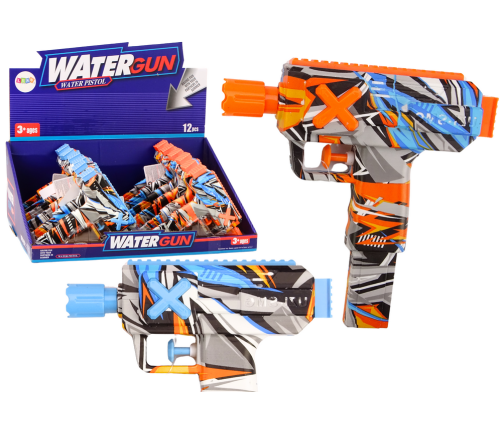 Small Grafitti Water Gun Blue Orange