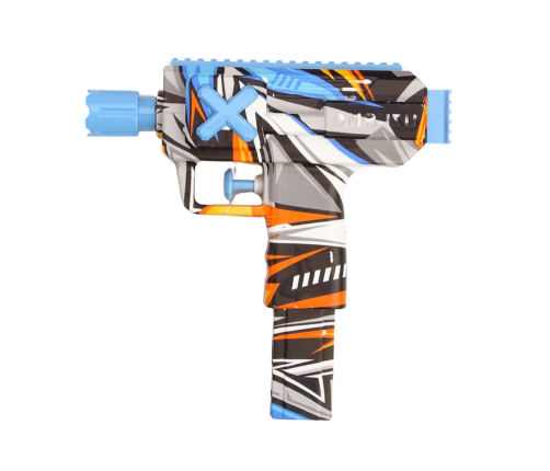 Small Grafitti Water Gun Blue Orange