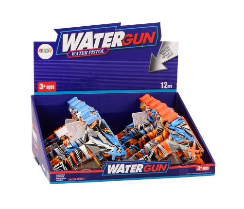 Small Grafitti Water Gun Blue Orange