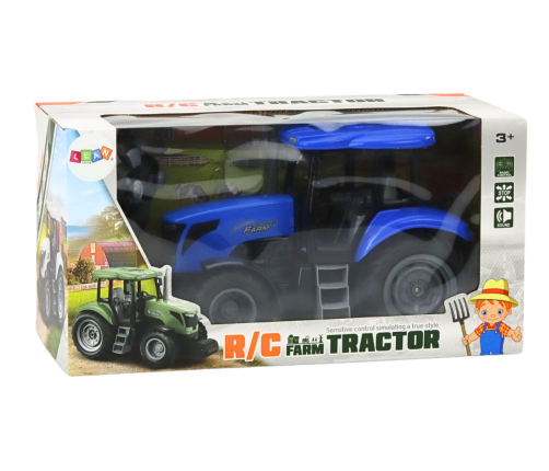 Remote Controlled Tractor RC 2.4G Sounds Blue