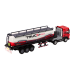 Truck With Trailer TIR Tanker 1:24 Car Truck Red Sounds