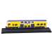 Collector's Model Yellow and Blue Train 1:48 Metal