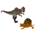 Dinosaur Figurines Dimetrodon Allosaurus Set 2 Pieces