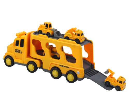 Car Tow Truck Lora Roadside Assistance Construction Vehicles Yellow