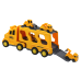 Car Tow Truck Lora Roadside Assistance Construction Vehicles Yellow