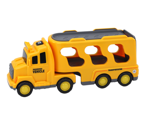 Car Tow Truck Lora Roadside Assistance Construction Vehicles Yellow