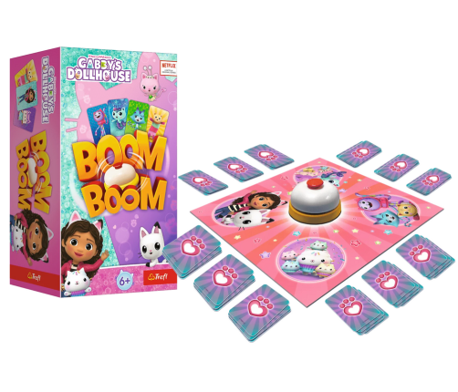 Family game Boom Boom Cat House Gabi Trefl 02548