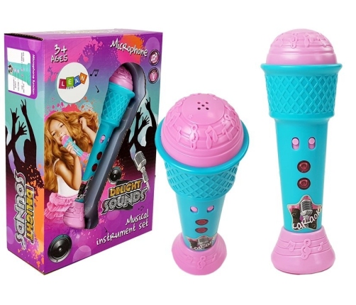 Children's Karaoke Microphone Blue