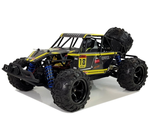 Remote Controlled Off-road Buggy 1:18 Yellow ENOZE 9303E 45 km/h