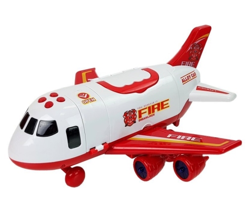 Transport Plane Fire Brigade with Stretch 1:64 Sound Lights