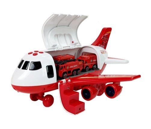 Transport Plane Fire Brigade with Stretch 1:64 Sound Lights