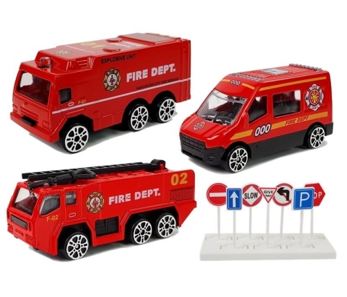 Transport Plane Fire Brigade with Stretch 1:64 Sound Lights