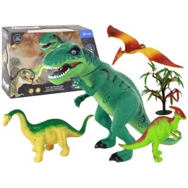 Dinosaur Set Tyrannosaurus Rex Accessories Sound Lights