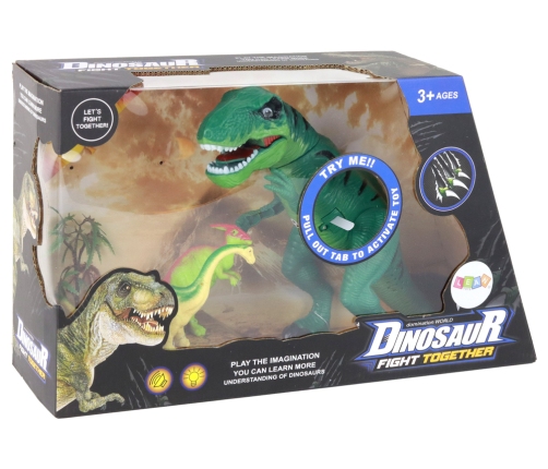 Dinosaur Set Tyrannosaurus Rex Accessories Sound Lights