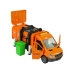 Rubbish Truck with Friction Drive Sound Effects Orange