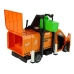 Rubbish Truck with Friction Drive Sound Effects Orange