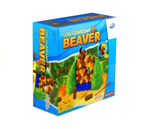 Log Guardian Beaver Family Game Up To 4 Players