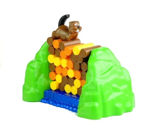 Log Guardian Beaver Family Game Up To 4 Players