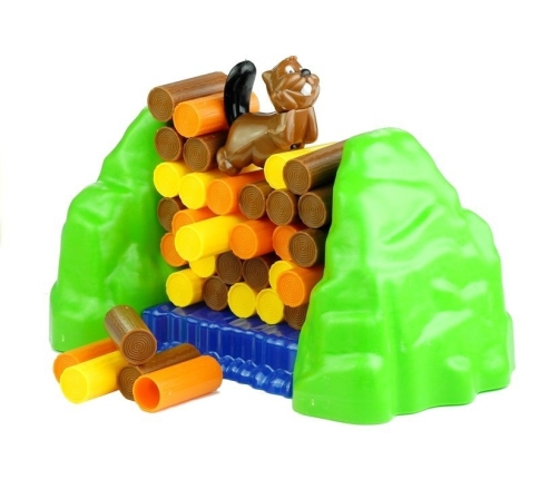 Log Guardian Beaver Family Game Up To 4 Players