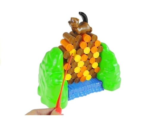 Log Guardian Beaver Family Game Up To 4 Players