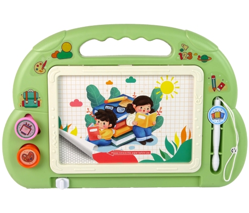 Magnetic Board with Stamping Zennopis Green