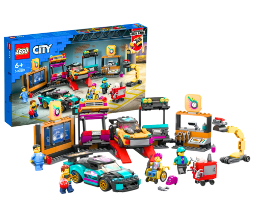 LEGO CITY Car Tuning Workshop 60389