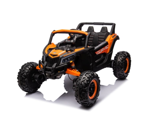 Battery-operated Buggy JH-105 Orange Police Car 24V 4x4