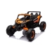 Battery-operated Buggy JH-105 Orange Police Car 24V 4x4