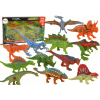 Set of Dinosaur Figurines 12 pieces Colorful