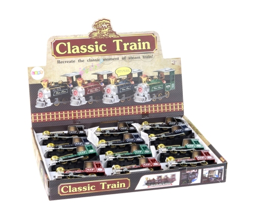 Motorized Locomotive Steam Locomotive Train Mix Aluminum Sound Lights