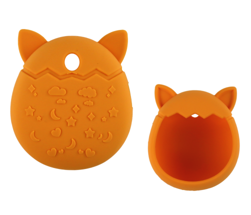 Tamagotchi Case Orange Silicone Case