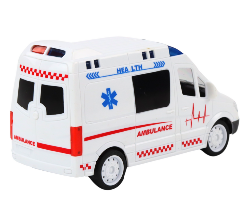 Radiovadāmā mašīna ar pulti Ambulance White