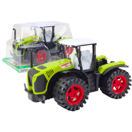 Farm Tractor Large Friction Drive Green Agricultural Vehicle