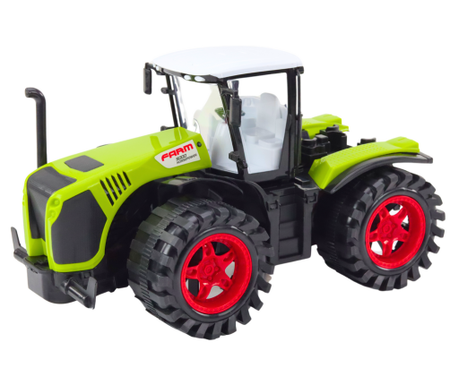 Farm Tractor Large Friction Drive Green Agricultural Vehicle