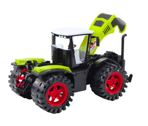 Farm Tractor Large Friction Drive Green Agricultural Vehicle