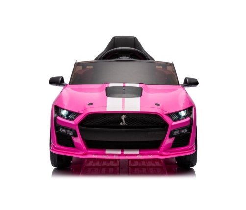 Elektriskā sporta automašīna bērniem Ford Mustang GT500 Shelby Pink