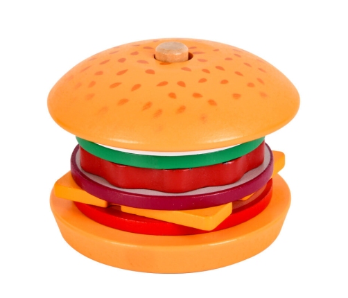 Wooden Hamburger 8 El Cards With Recipes 10 Pcs