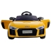 Электрический спортивный автомобиль для детей Audi R8 Spyder Yellow