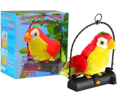 Talk Back Parrot - Imitates Your Voice and Sounds