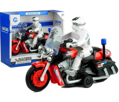 Motorbike Police Bike Mobile Wheels Sound & Light Effects