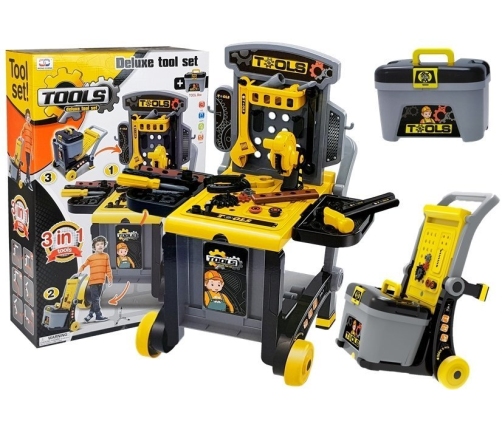 Portable Deluxe Tool Set Workshop in a Toolbox